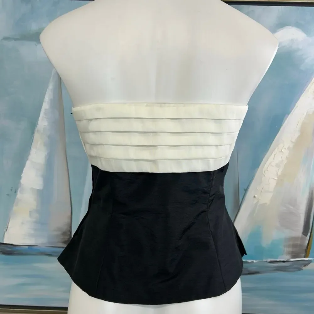 White House Black Market strapless corset top size 10 NWT - Picture 4 of 7